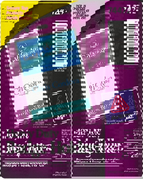 Secure Top Heavy-Duty Badge Holders, Vertical, 3w x 4h, Clear, 25/Pack